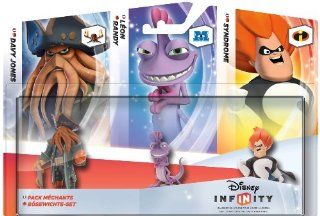 Disney Infinity 3 Character Figure Triple Pack Davy Jones, Randy, Syndrome Games