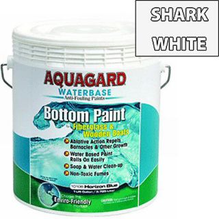 Aquaguard Waterbase Anti Fouling Bottom Paint Gallon Shark White 83856