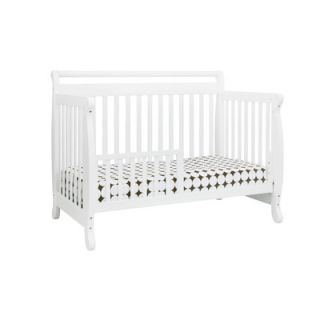 DaVinci Emily 4 in 1 Convertible Crib with Toddler Rail in White