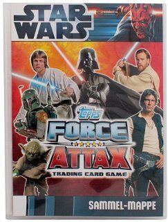 Force Attax Movie Cards   1 Sammelmappe / Album (LEER)   DEUTSCH   Star Wars Spielzeug