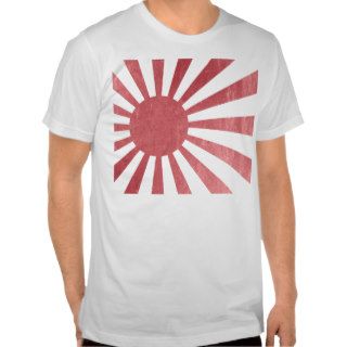 Japanese Rising Sun Flag (lightly distressed) Shirt