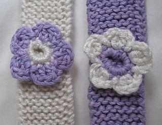 handmade headband with flower by yummy art and craft