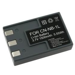 Li ion Battery for Canon NB 1LH Powershot S100, S110, S200 (Pack of 2) Eforcity Cell Phone Batteries