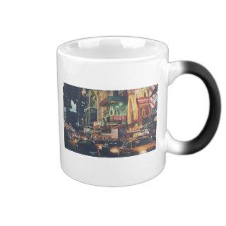 "Crosstown Traffic" New York Watercolor Art Coffee Mug