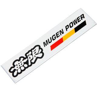 Mugen Power Plate Emblem 4x1 Automotive