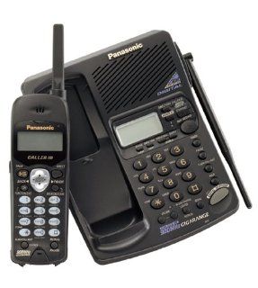 Panasonic KXTC1871 900 MHz DSS Cordless Phone with Answering System, Dual Keypads, and Caller ID (Black)  Cordless Telephones  Electronics