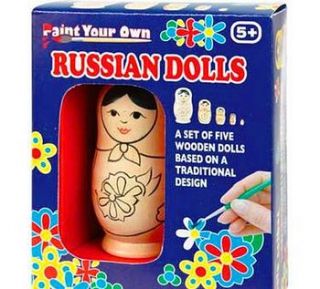 paint your own russian stacking dolls by sleepyheads