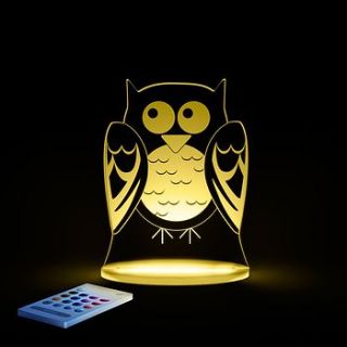 owl night light by potwells