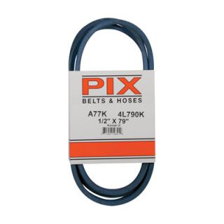 PIX Blue Kevlar V-Belt with Kevlar Cord — 79in.L x 1/2in.W, Model# A77K/4L790K  Belts   Pulleys