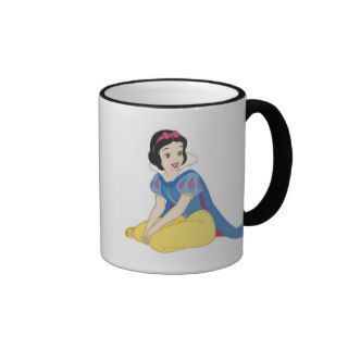 Snow White & the Seven Dwarfs sitting smiling Coffee Mugs