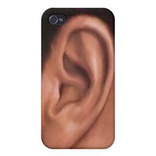 Left Ear  iPhone 4 Case