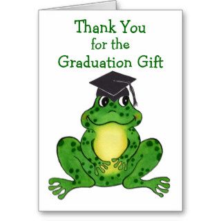 Kindergarten Graduation Gift   Thank You Card