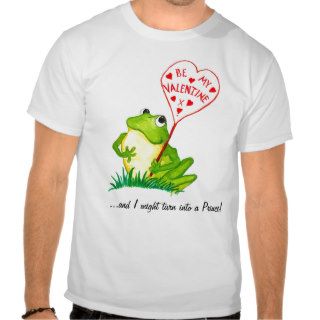 Froggy Valentine T shirt