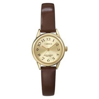 Womens Carriage by Timex® Strap with Gold D
