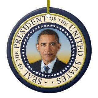Commemorative 45th President Barack Obama Ornament