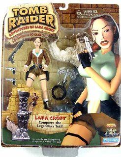 Tomb Raider Lara Croft Conquers the Legendary Yeti Playmates Action Figure Toys & Games