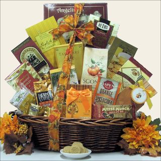 Bountiful Gourmet Wishes Gourmet Thanksgiving Gift basket Gourmet Food Baskets