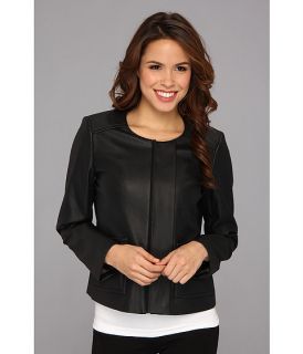 Vince Camuto Two Pocket Perf Jacket Rich Black