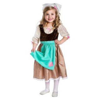 Little Adventures Cinderella Day Dress w/ Head Scarf M