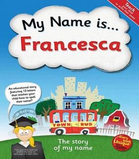 learn to write your name personalised book by alphabet gifts & interiors