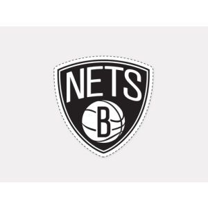 Brooklyn Nets Wincraft 4x4 Die Cut Decal Color
