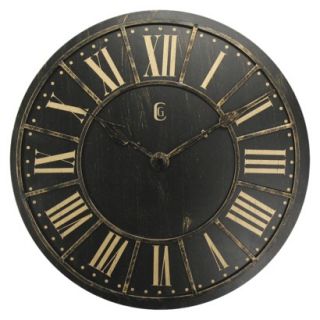 Vintage Wall Clock   Black