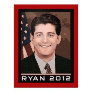 Paul Ryan 2012 Election Customizable Event Flyer Design