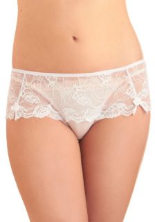 Beauty and Lace Undies in White  Mod Retro Vintage Underwear