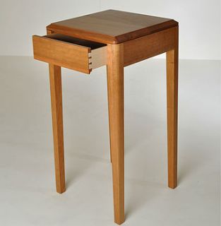 english cherry zen side table by mana design