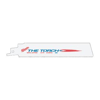 Milwaukee Sawzall Blade — The Torch, 12in.L, 18 TPI, 5 Pack, Model# 48-00-5789  Reciprocating Saw Blades