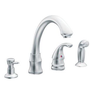 Moen 87787 Single Handle Faucet 2.2 GPM   Chrome   Touch On Kitchen Sink Faucets  