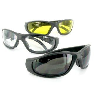 "SPORTSTER   Yellow 2.00" Bifocal Sunglasses / Safety Glasses with Non Prescription Reading Lens. Read while you work or play in the sun Health & Personal Care