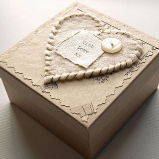 embellished gift box by nellie and elsie