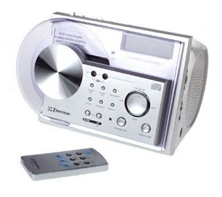 Emerson Digital Clock Radio with CD Player & Remote —