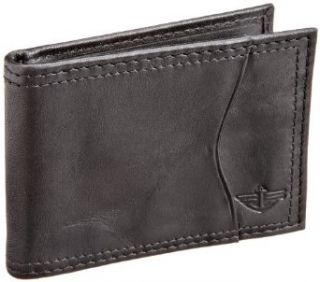 Dockers Men's Front Pocket Wallet, Black, One Size at  Mens Clothing store Money Clip Wallet With Id Window