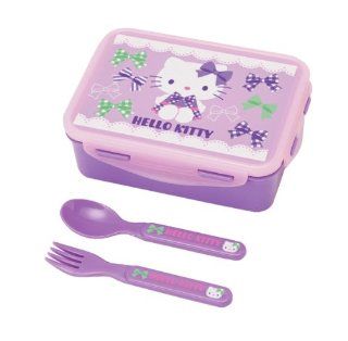 Hello Kitty Lunch Container Purple Ribbon Toys & Games