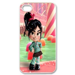 vanellope von schweetz Snap on Hard Case Cover Skin compatible with Apple iPhone 4 4S 4G Cell Phones & Accessories