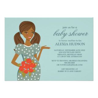 Baby Shower Invitations for African American Women
