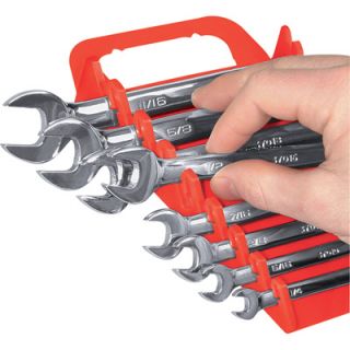 Ernst Manufacturing Wrench Gripper — 15-Tool, Red, Model# 5088  Wrench Organizers
