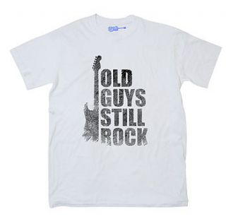 guitar lines t shirt by old guys still rock