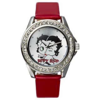 Betty Boop Analog Wristwatch   Red