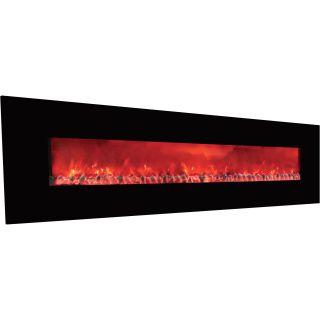 HomComfort Electric Wall-Mount Heater with Remote Control — 5000 BTU, 94.4in.W, Model# EWH95  Electric Fireplaces
