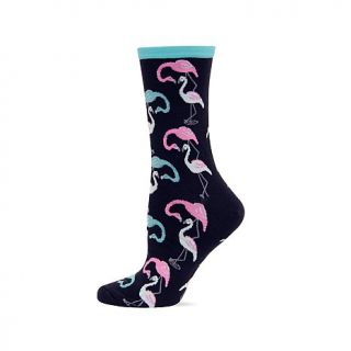 Hot Sox Flamingo Crew Socks