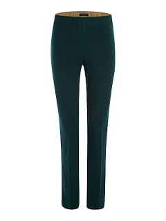 Lands End Stretch twill ankle trousers Dark Green