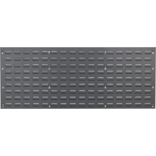 Quantum Storage Louvered Panel — 48in.W x 19in.H, Model# QLP-4819  Louvered Panel   Rail Systems