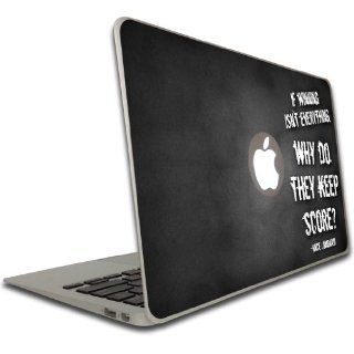 MacBook Air or Pro (13 inch), Vinyl, Removable Skin  Vince Lombardi Quote   Football Design   "If winning isn't" Cell Phones & Accessories