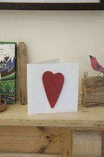 greeting card   shaker heart by lillies