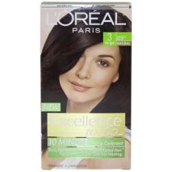 L'Oreal Excellence to Go 'Natural Black #3' Hair Color L'Oreal Hair Color