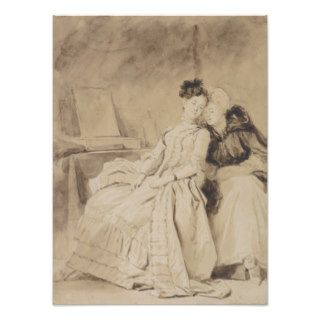 Intimate Conversation by Fragonard Photograph