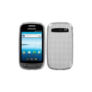 MYBAT Clear Argyle Candy Skin Case for Samsung Admire/ Vitality R720 Eforcity Cases & Holders